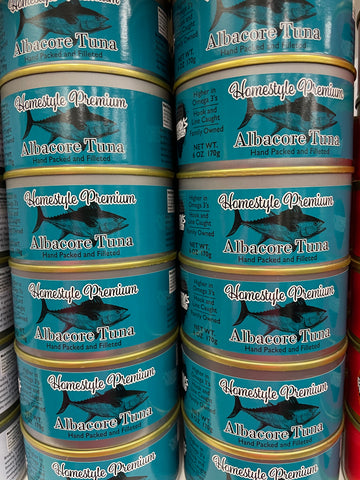 Albacore Tuna CASES of 12 - Brady's Oysters Canned Goods