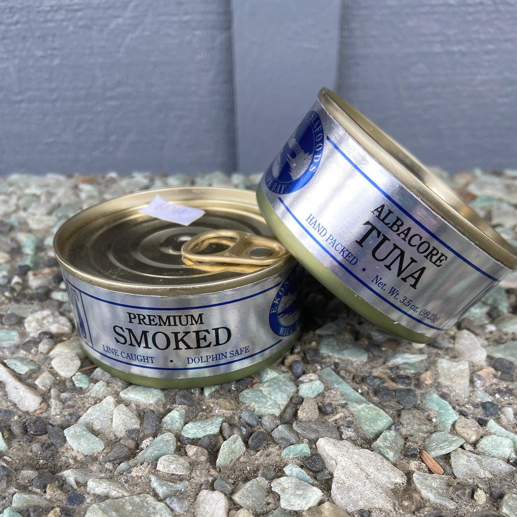 Albacore Tuna Regular & Smoked - Ekone Oyster Co. – Bradys Oysters